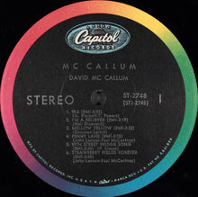 Load image into Gallery viewer, David McCallum : McCallum (LP, Album)
