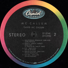 Load image into Gallery viewer, David McCallum : McCallum (LP, Album)