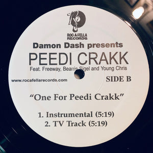 Peedi Crakk : One For Peedi Crakk (12", Single, Promo)