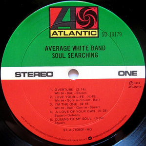 Average White Band : Soul Searching (LP, Album, MO)