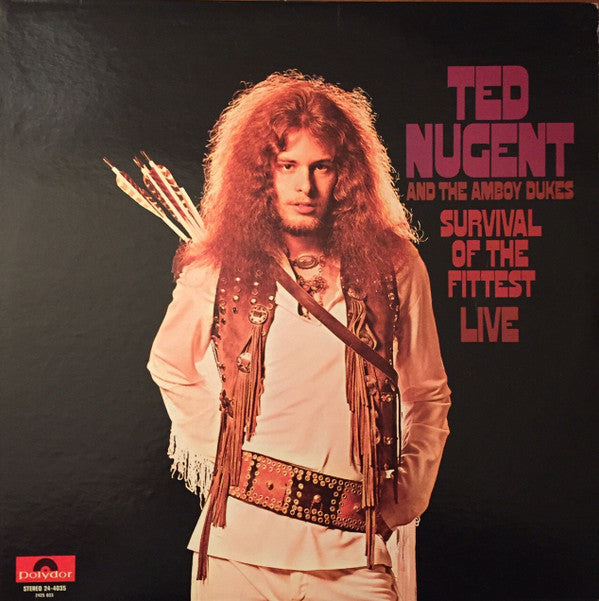 Ted Nugent And The Amboy Dukes : Survival Of The Fittest - Live (LP, Album)