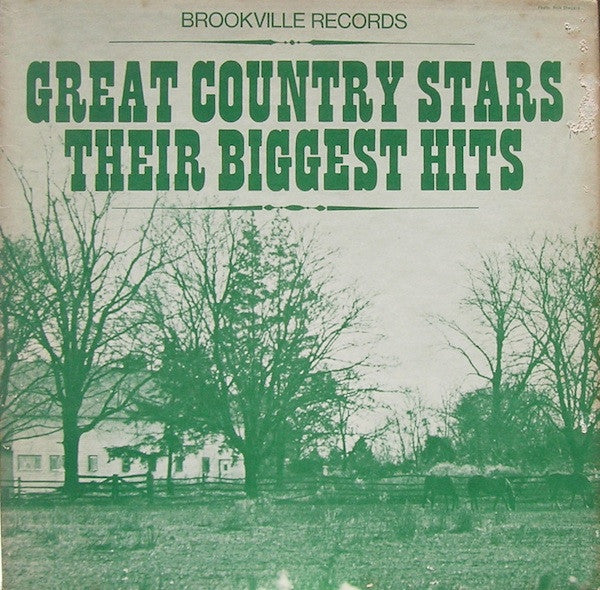 Various : Great Country Stars, Their Biggest Hits (4xLP, Comp + Box)