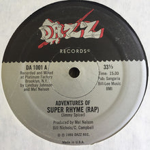Load image into Gallery viewer, Jimmy Spicer : Adventures Of Super Rhyme (Rap) (12&quot;)