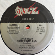 Load image into Gallery viewer, Jimmy Spicer : Adventures Of Super Rhyme (Rap) (12&quot;)