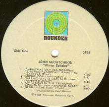 Load image into Gallery viewer, John McCutcheon : Winter Solstice (LP, Album)