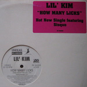 Lil' Kim : How Many Licks (12", Promo)