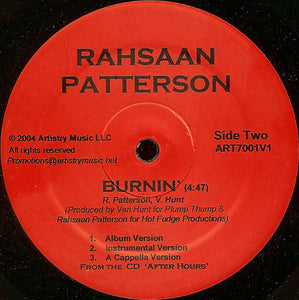 Rahsaan Patterson : So Hot (12")