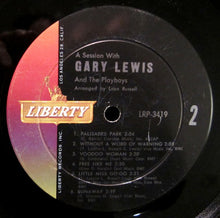 Load image into Gallery viewer, Gary Lewis &amp; The Playboys : A Session With Gary Lewis And The Playboys (LP, Album, Mono)