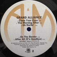 Load image into Gallery viewer, Grand Alliance : Grand Alliance (LP, Album, Ind)