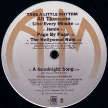 Load image into Gallery viewer, Ali Thomson : Take A Little Rhythm (LP, Album)