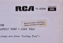 Load image into Gallery viewer, Elvis Presley : Loving You (LP, Album, RE, Ger)