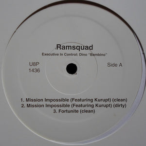 Ram Squad : Mission Impossible (12", Promo)