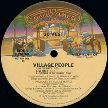 Load image into Gallery viewer, Village People : Go West (LP, Album, Promo)