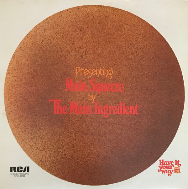 The Main Ingredient : Main Squeeze (LP, Comp)