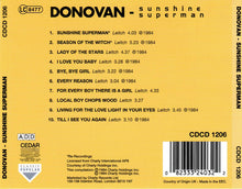 Load image into Gallery viewer, Donovan : Sunshine Superman (CD, Album, RE)