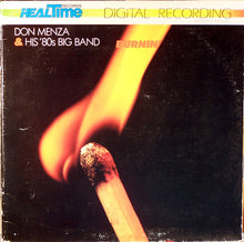 Load image into Gallery viewer, Don Menza &amp; His '80s Big Band : Burnin' (LP, Album, Dig)