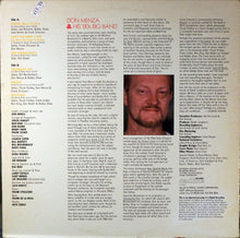 Load image into Gallery viewer, Don Menza &amp; His '80s Big Band : Burnin' (LP, Album, Dig)