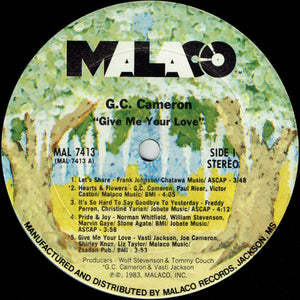 G.C. Cameron : Give Me Your Love (LP, Album)