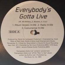 Load image into Gallery viewer, Hahz The Rippa : Everybody&#39;s Gotta Live (12&quot;)
