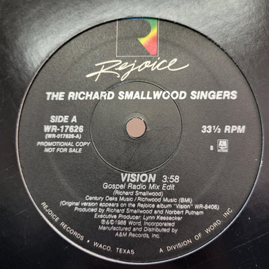 The Richard Smallwood Singers : Vision (12