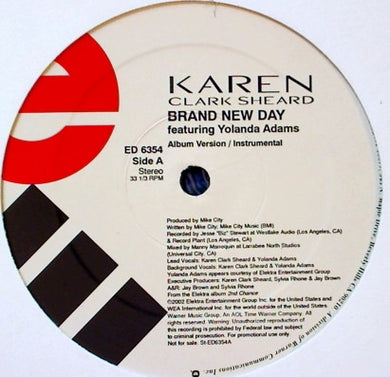 Karen Clark Sheard Featuring Yolanda Adams : Brand New Day (12