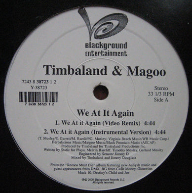 Timbaland & Magoo : We At It Again (12
