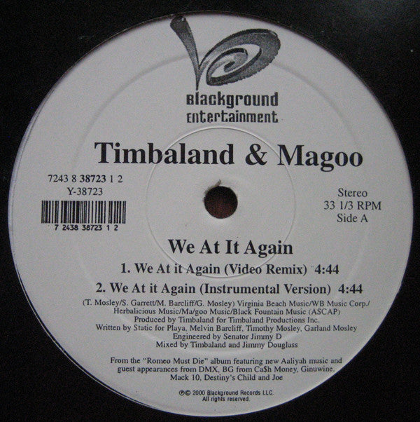 Timbaland & Magoo : We At It Again (12