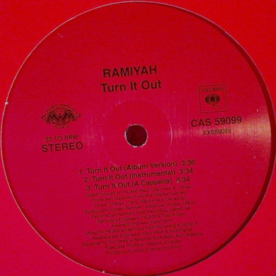 Ramiyah : Turn It Out (12