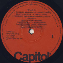 Load image into Gallery viewer, W.A.S.P. : W.A.S.P. (LP, Album)