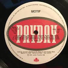 Motif (2) : Please Tell Me Tonight (12