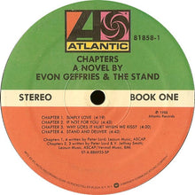 Load image into Gallery viewer, Evon Geffries And The Stand : Chapters: A Novel By Evon Geffries &amp; The Stand (LP, Album)