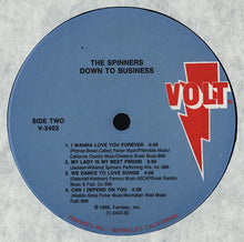 Load image into Gallery viewer, Spinners : Down To Business (LP, Album)