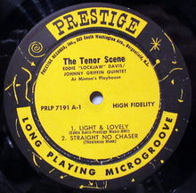 Load image into Gallery viewer, The Eddie Davis-Johnny Griffin Quintet : The Tenor Scene (A Live Recording At Minton's Playhouse) (LP, Album, Mono)