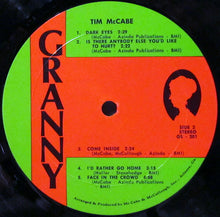 Load image into Gallery viewer, Tim McCabe : Tim McCabe (LP, Album)