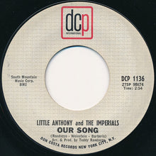 Load image into Gallery viewer, Little Anthony &amp; The Imperials : Take Me Back (7&quot;, Mono, Styrene)