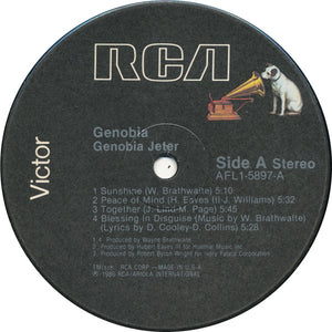 Genobia Jeter : Genobia (LP, Album)