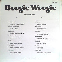 Load image into Gallery viewer, Various : Boogie Woogie Greatest Hits (LP, Comp)