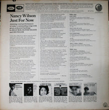 Load image into Gallery viewer, Nancy Wilson : Just For Now (LP, Album)