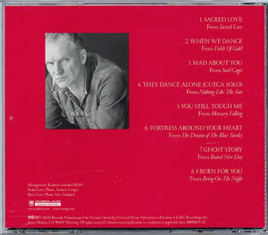 Sting : Songs Of Love (Victoria's Secret Exclusive) (CD, Comp)