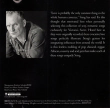 Load image into Gallery viewer, Sting : Songs Of Love (Victoria&#39;s Secret Exclusive) (CD, Comp)