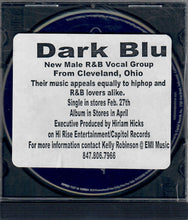 Load image into Gallery viewer, Dark Blu : Quit Tellin&#39; (CD, Single, Promo)