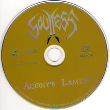 Load image into Gallery viewer, Soulless : Agony&#39;s Lament (CD, Album, Yel)