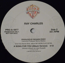 Load image into Gallery viewer, Ray Charles : A Song For You (12&quot;, Promo)