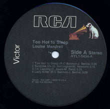 Load image into Gallery viewer, Louise Mandrell : Too Hot To Sleep (LP, Album, RE)
