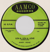 Load image into Gallery viewer, Andy Rose (5) : Just Young (7&quot;)