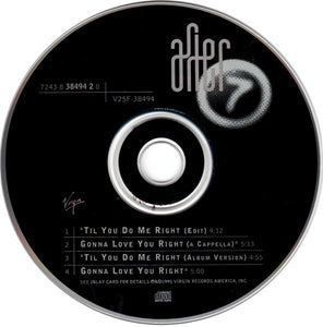 After 7 : 'Til You Do Me Right (CD, Single)