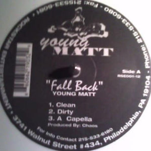 Young Matt : Fall Back (12", Col)