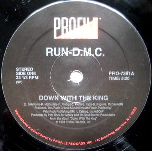 Run DMC* : Down With The King (12", Single)