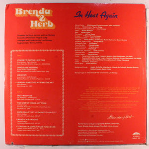 Brenda & Herb : In Heat Again (LP, Album, Promo)