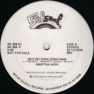 Martha High : He's My Ding Dong Man (12